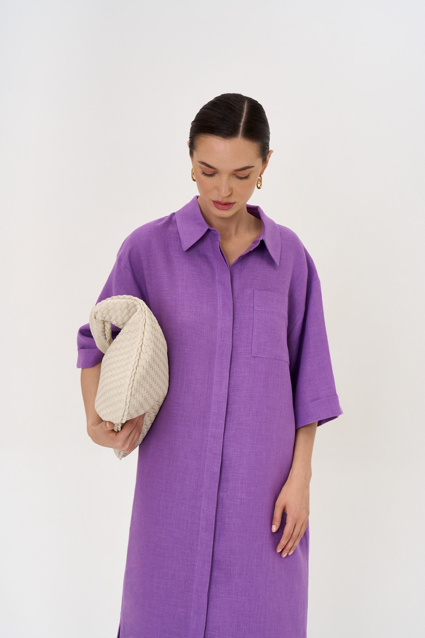 Платье-рубашка Orchidée