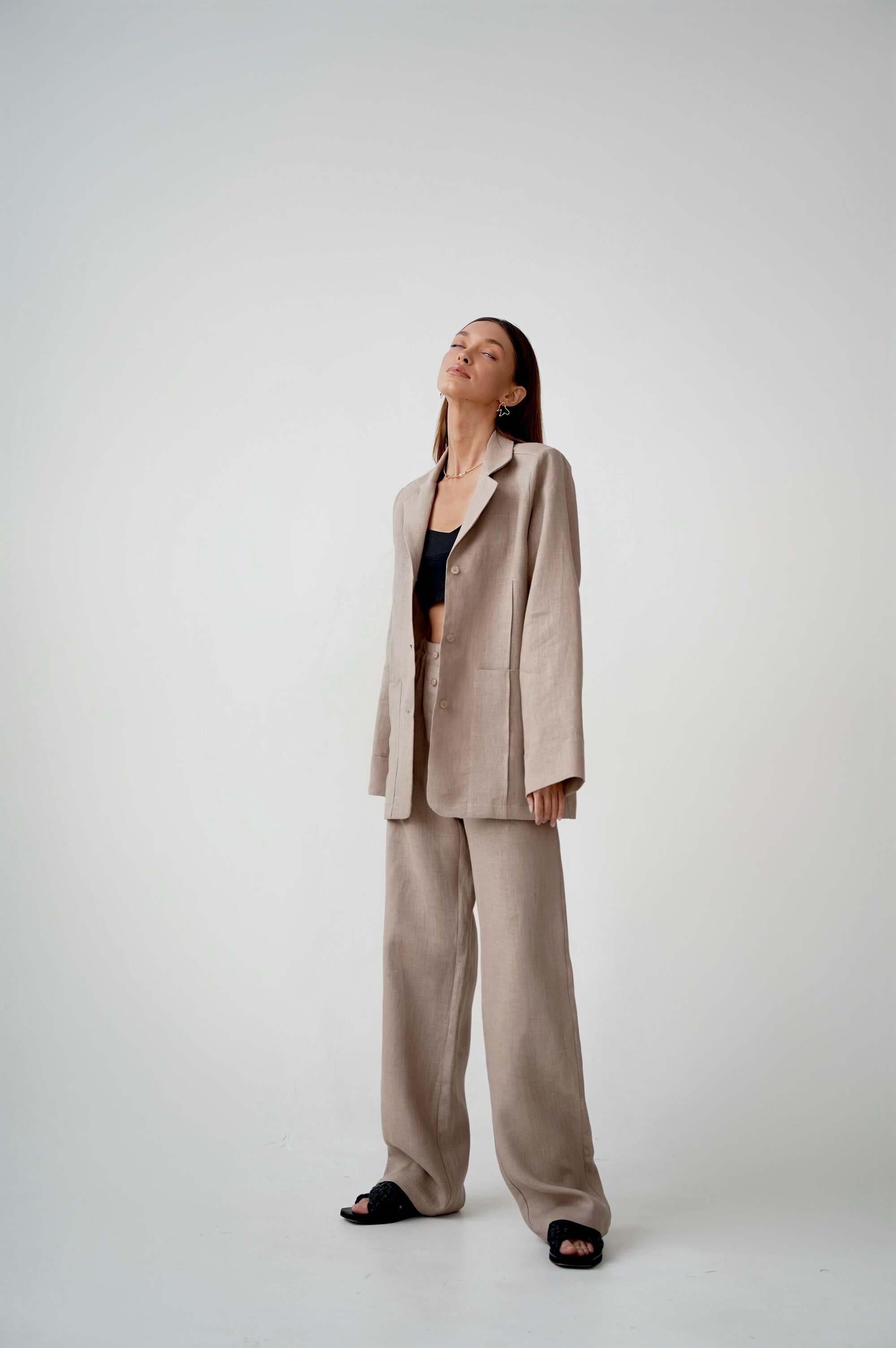 Костюм с брюками Latte