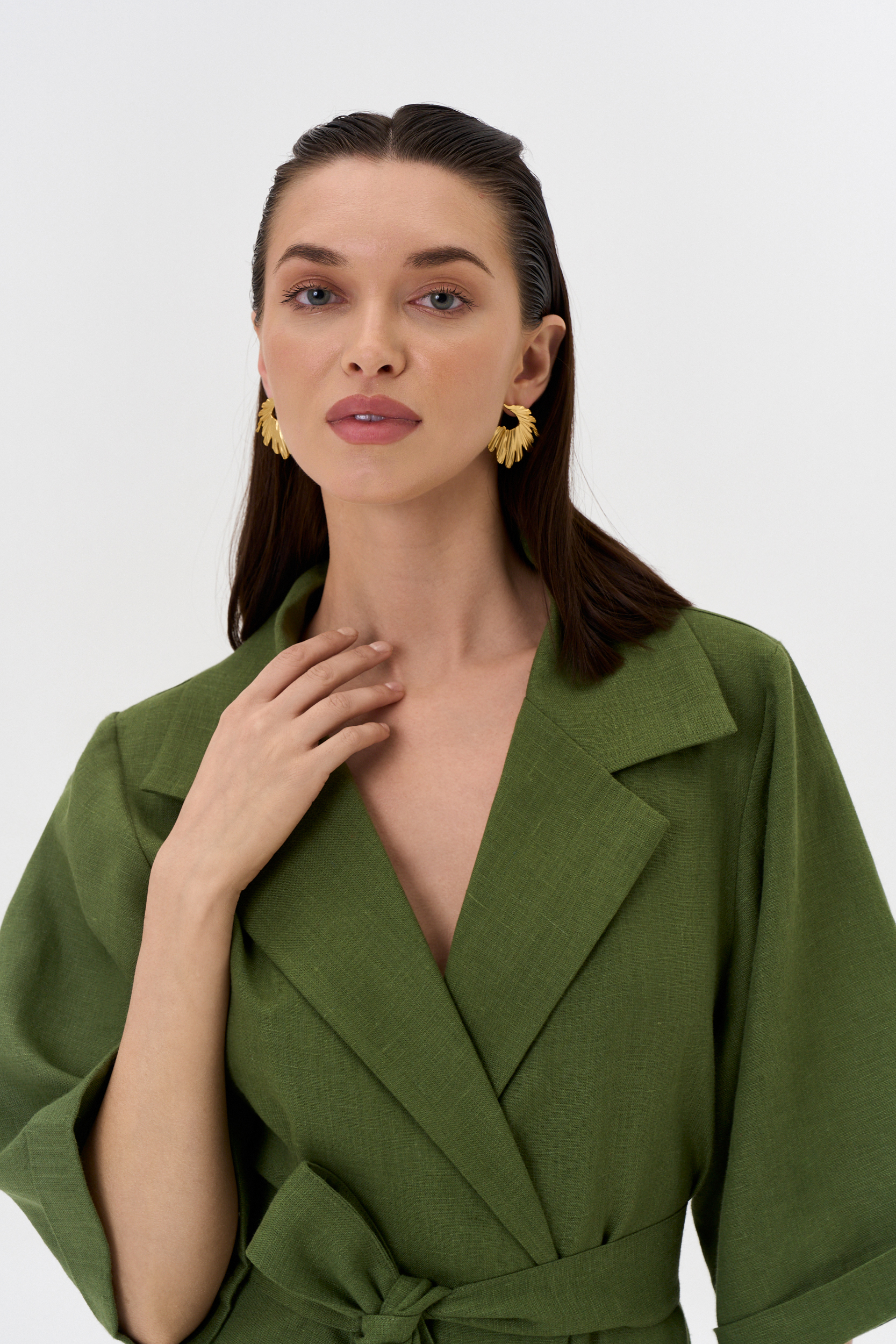 Платье-халат Herbe