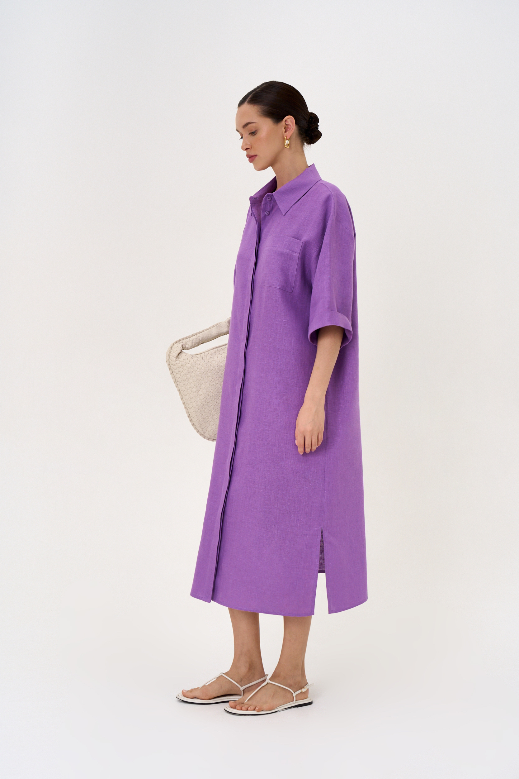 Платье-рубашка Orchidée