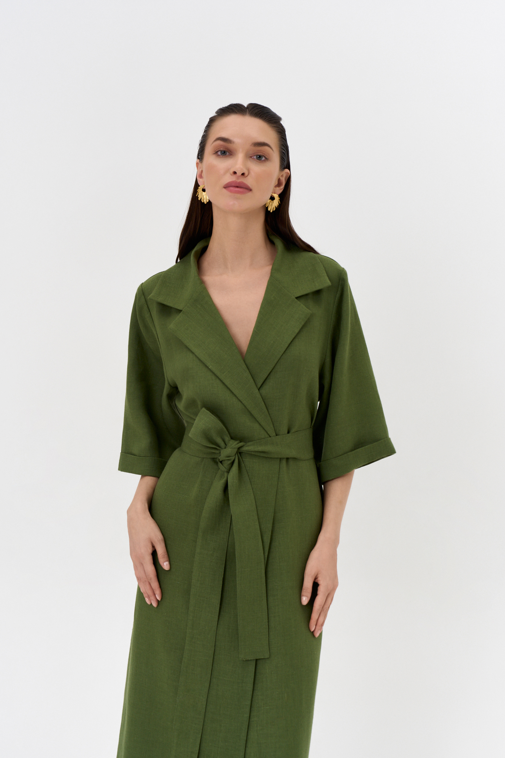 Платье-халат Herbe