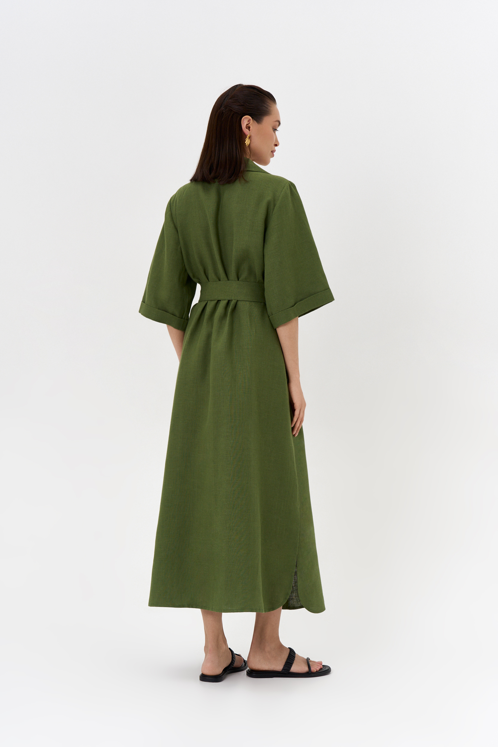 Платье-халат Herbe