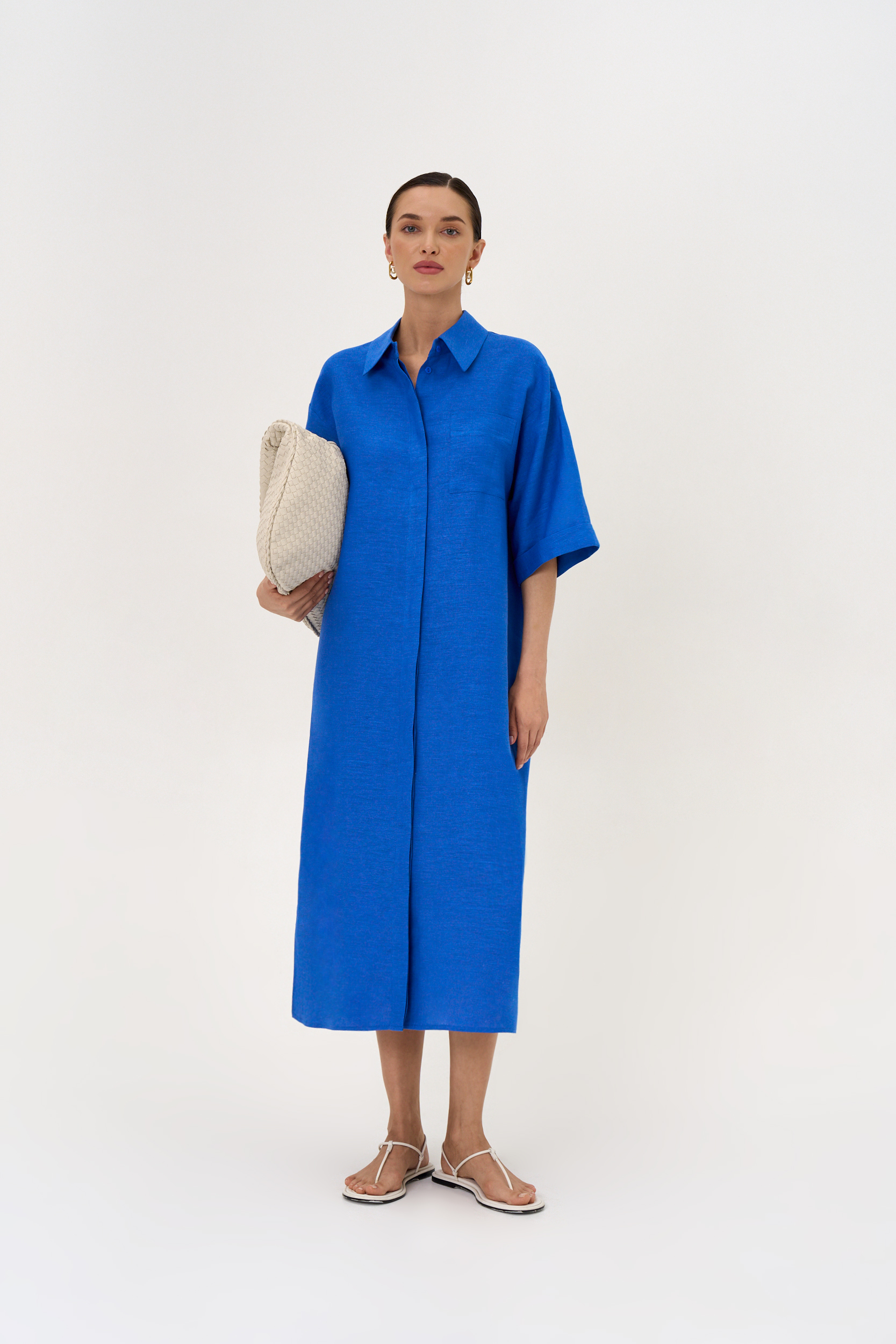 Платье-рубашка Ageratum