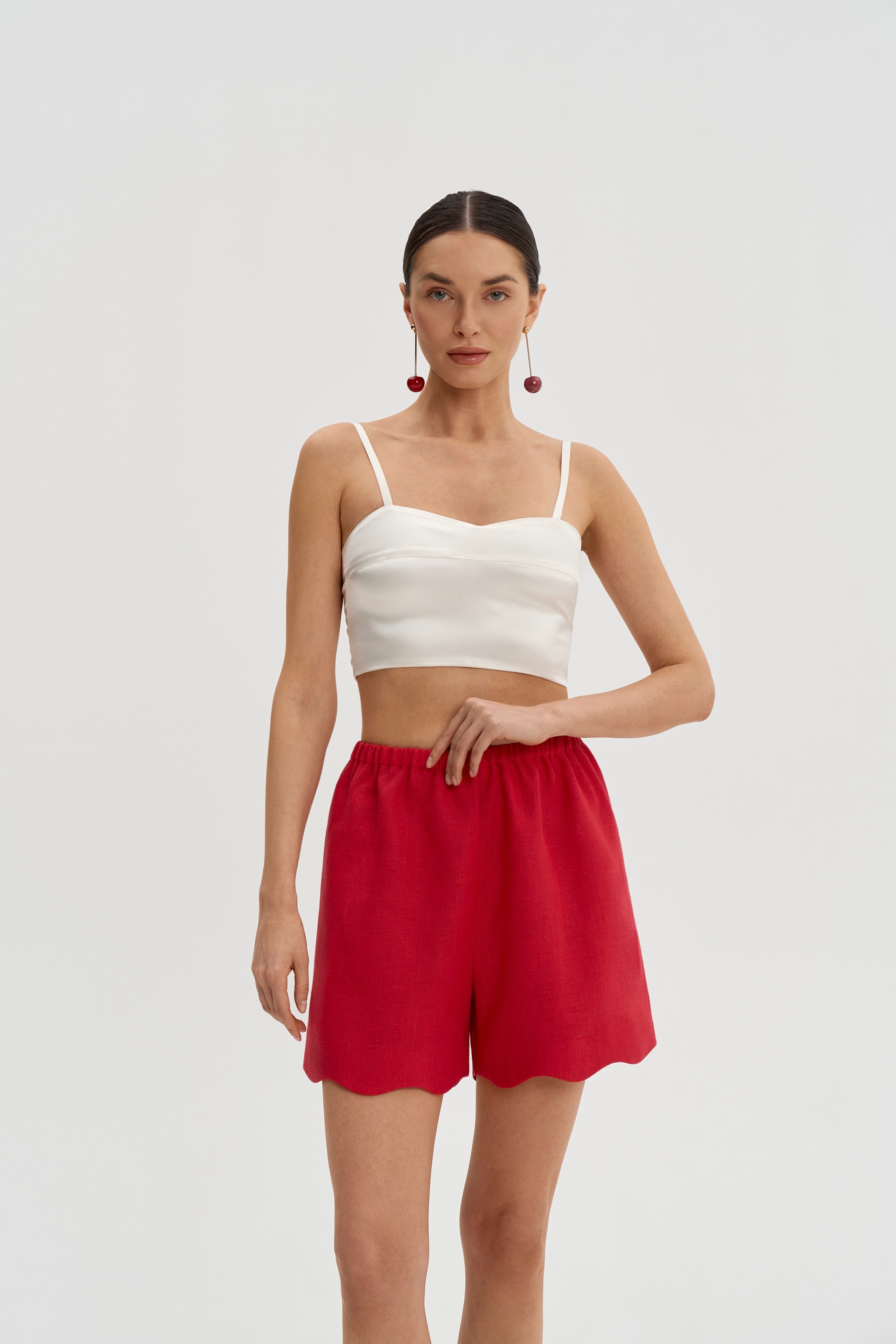 Шорты Fleur écarlate