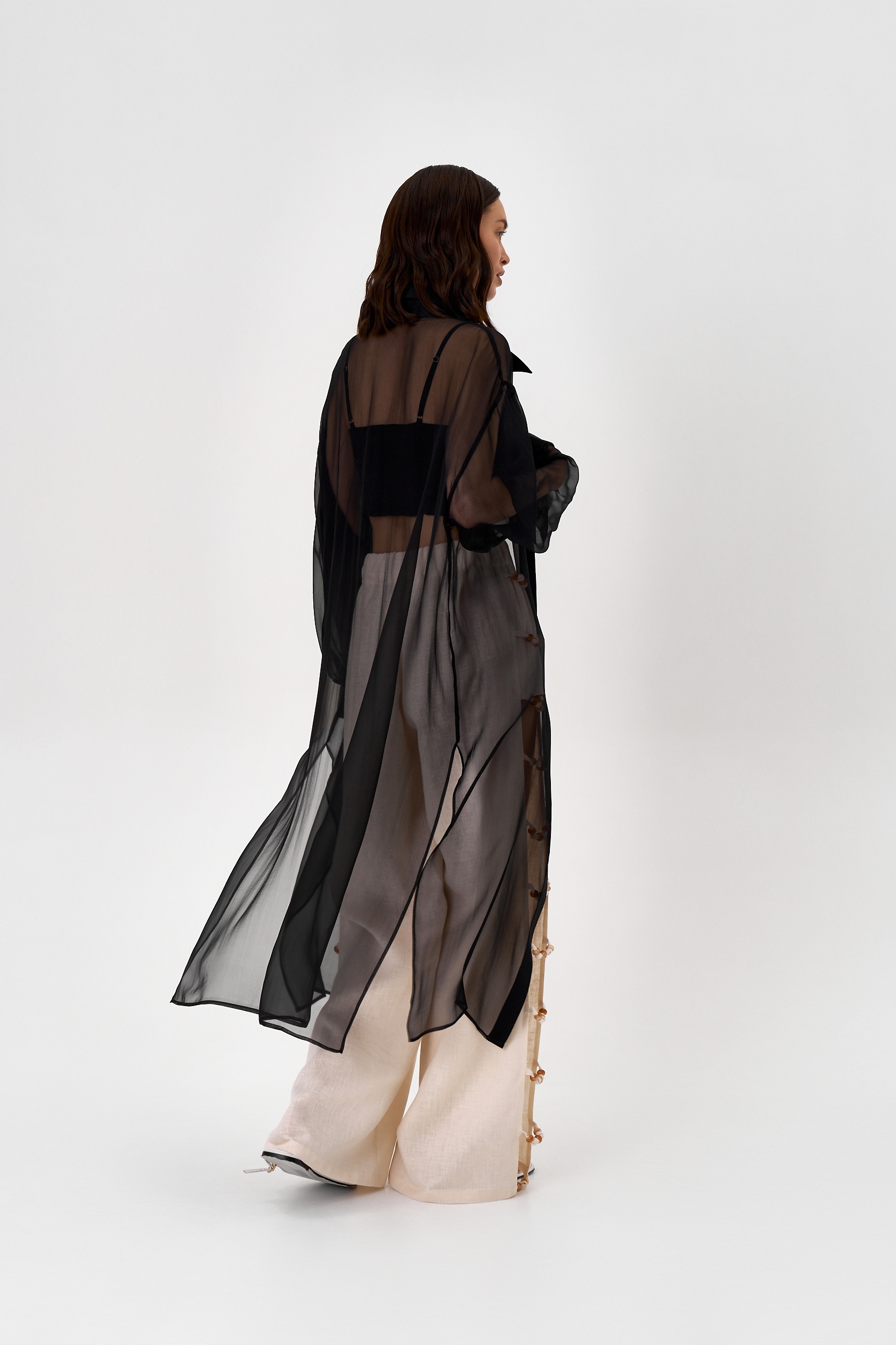 Рубашка из шёлка