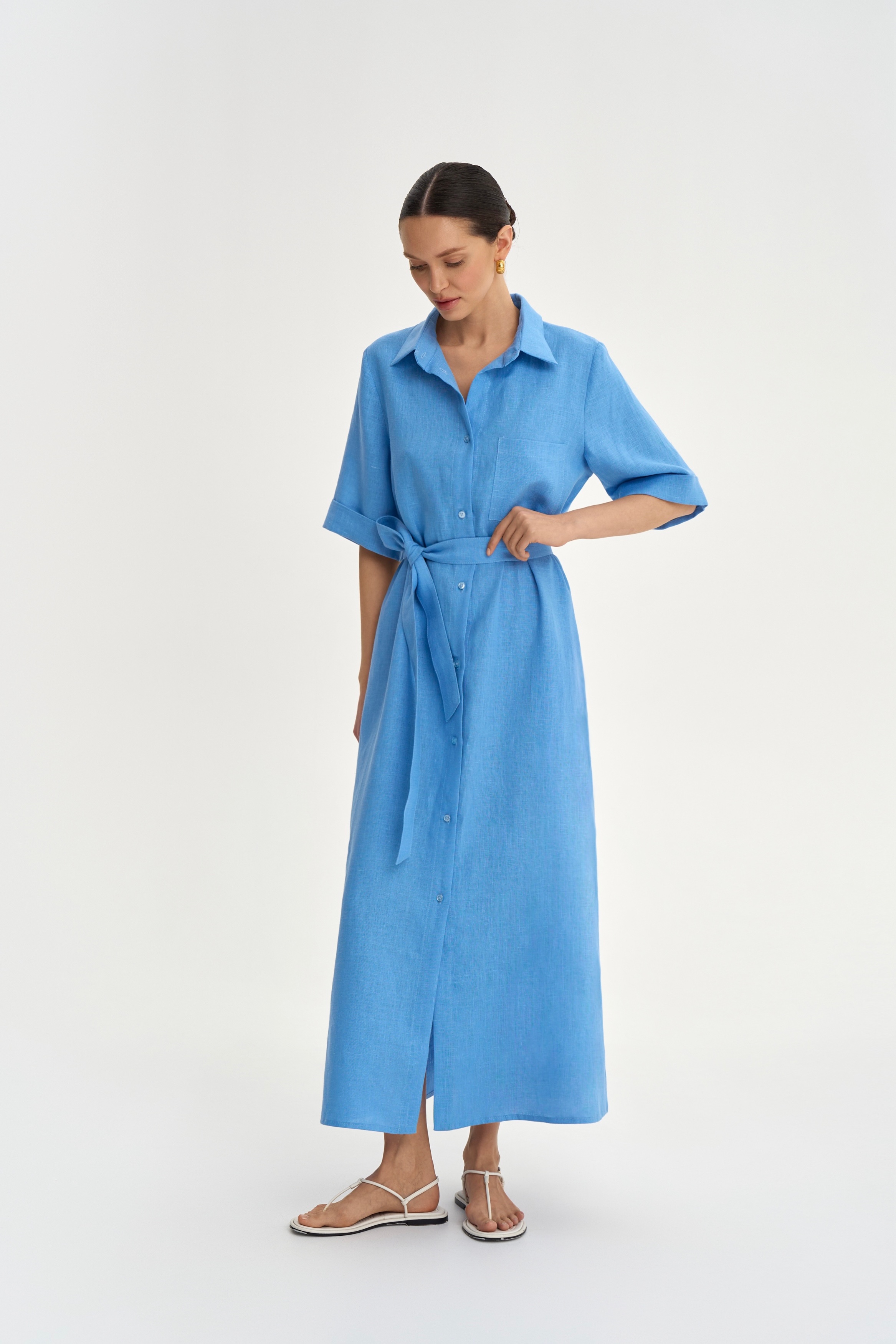 Платье-рубашка Azur