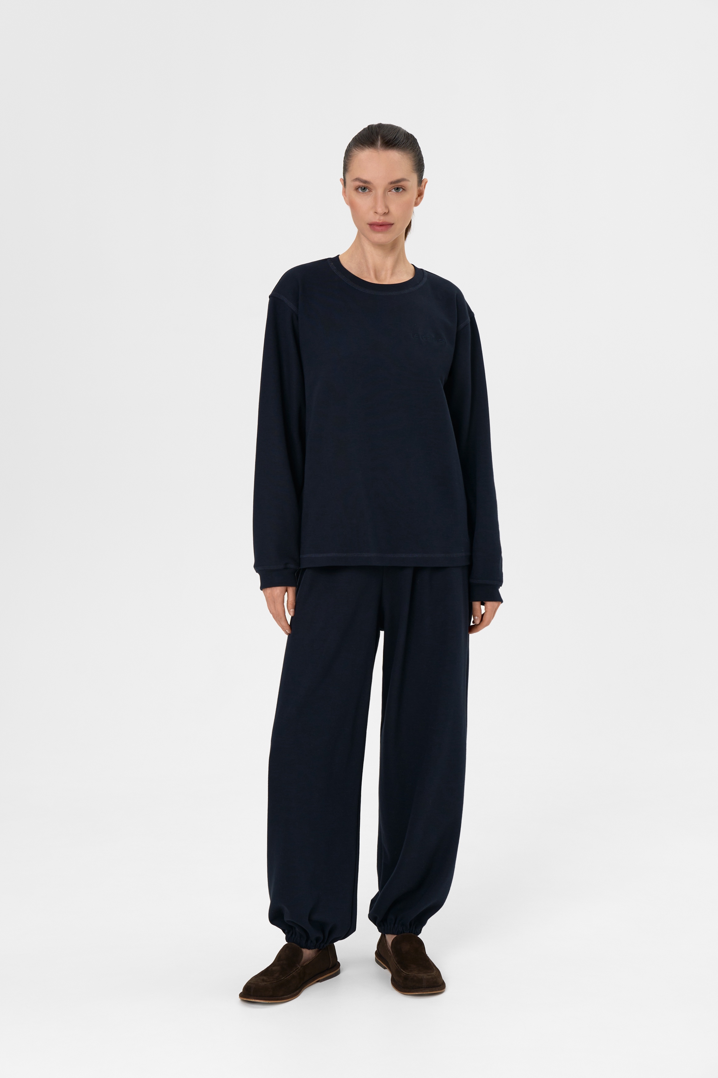 Лонгслив Bleu foncé