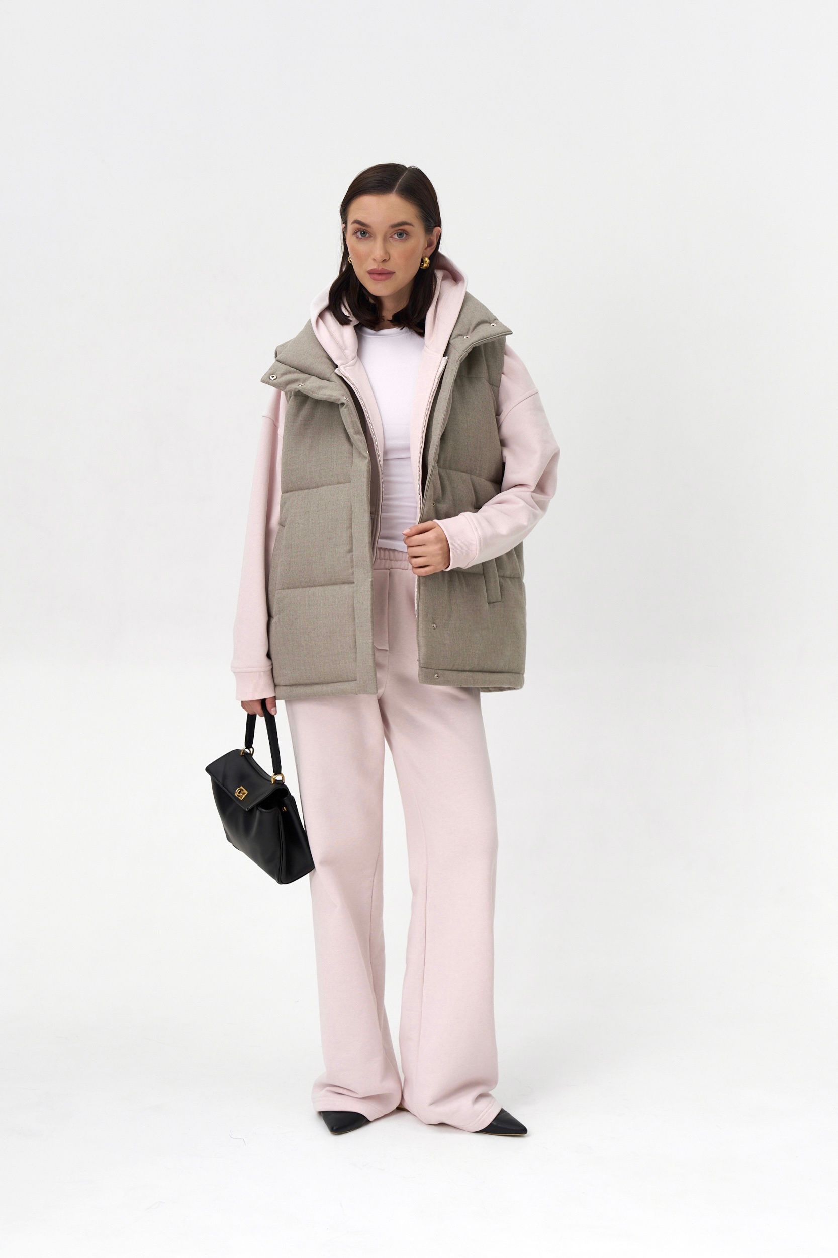 Жилет из шерсти