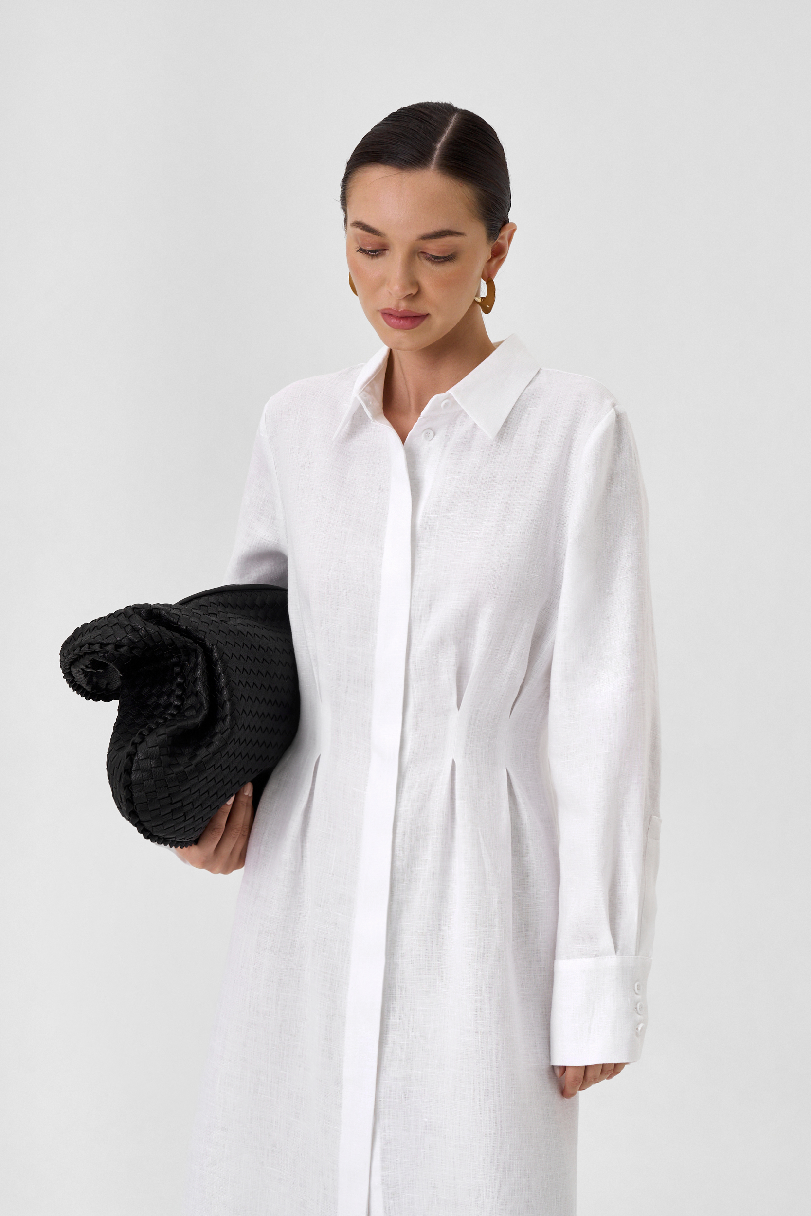 Платье-рубашка Snowdrop