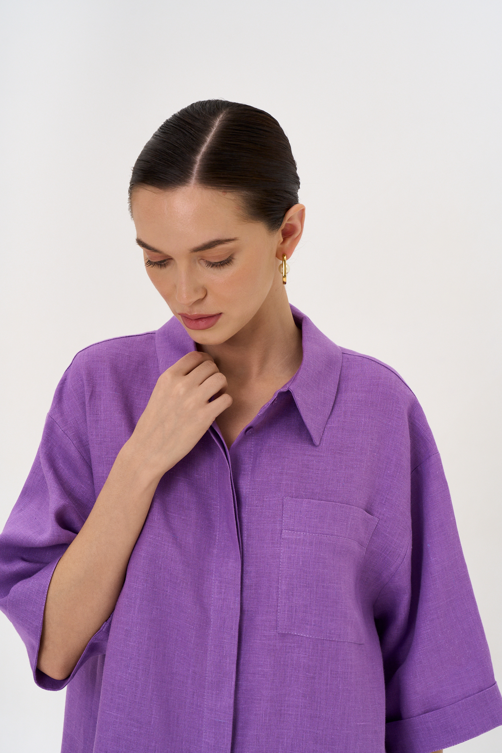 Платье-рубашка Orchidée