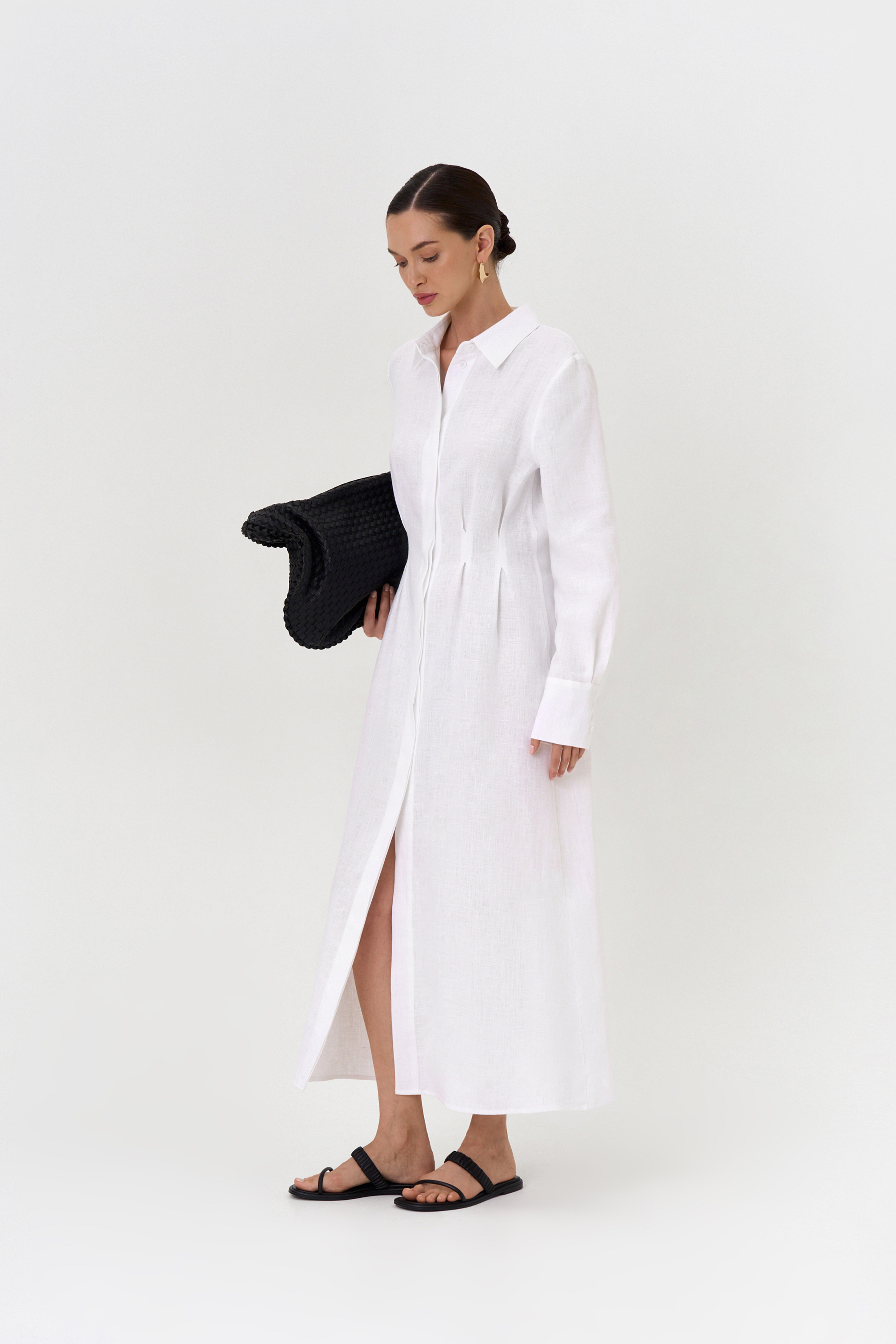 Платье-рубашка Snowdrop