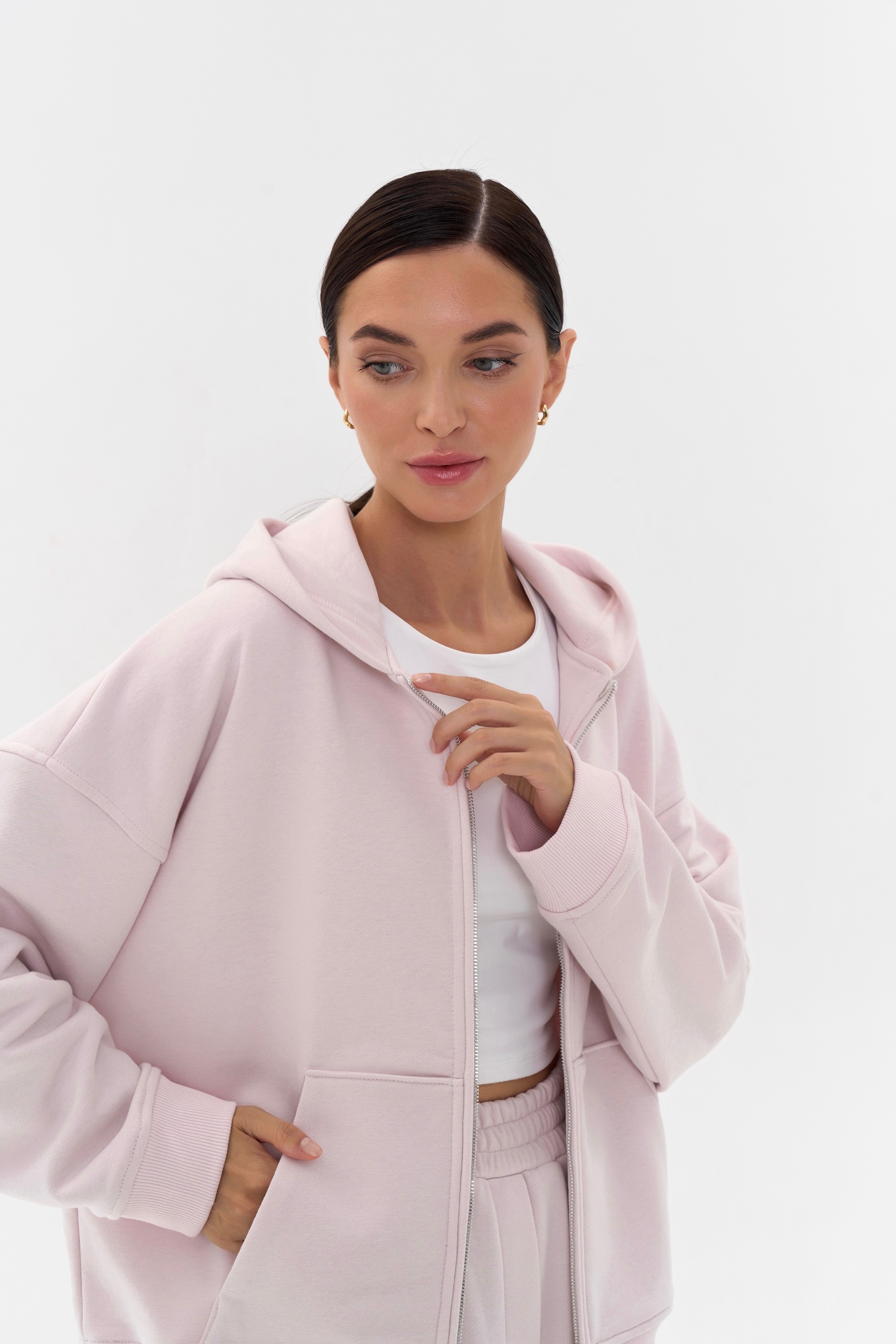 Худи на молнии Flamant