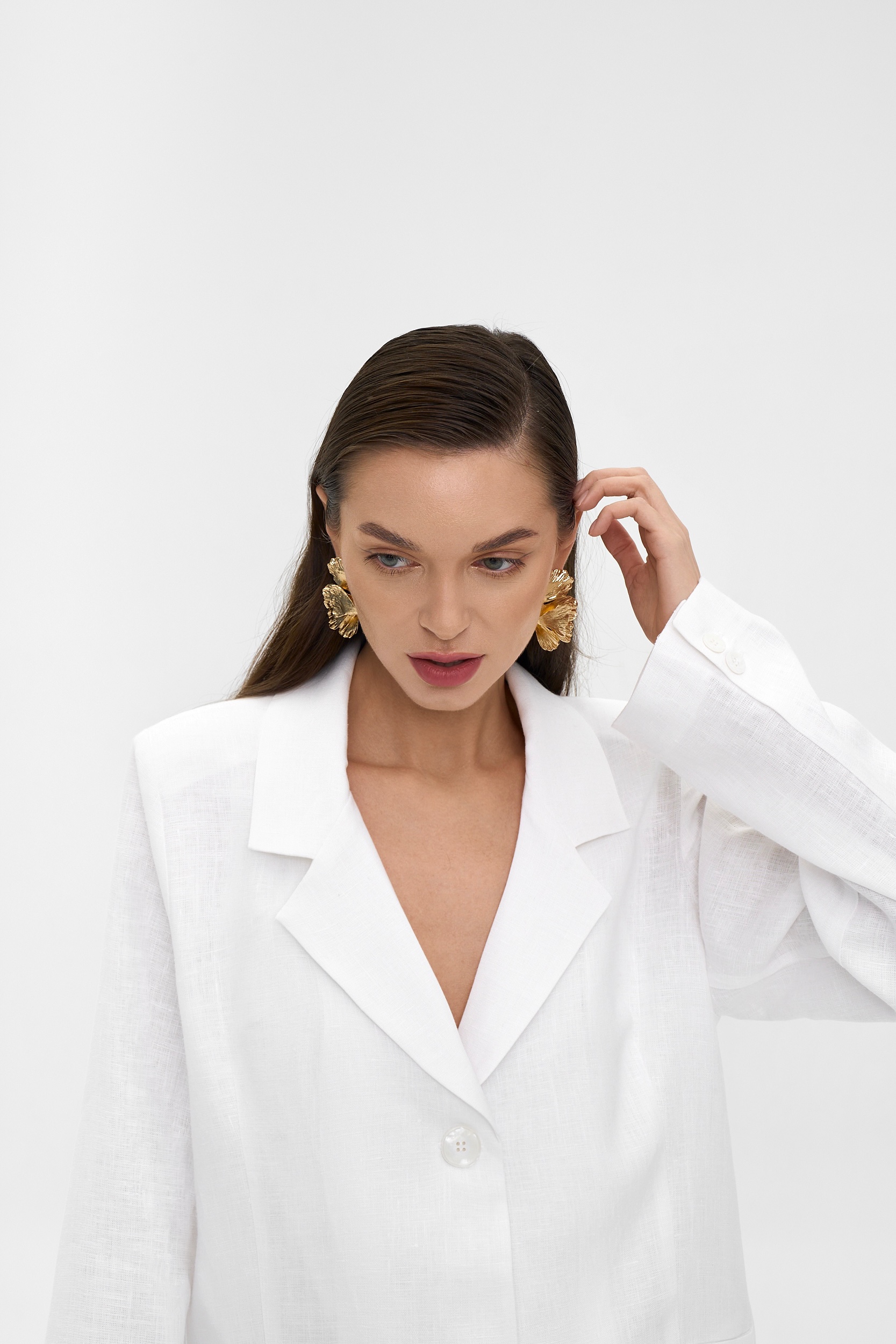 Пиджак изо льна