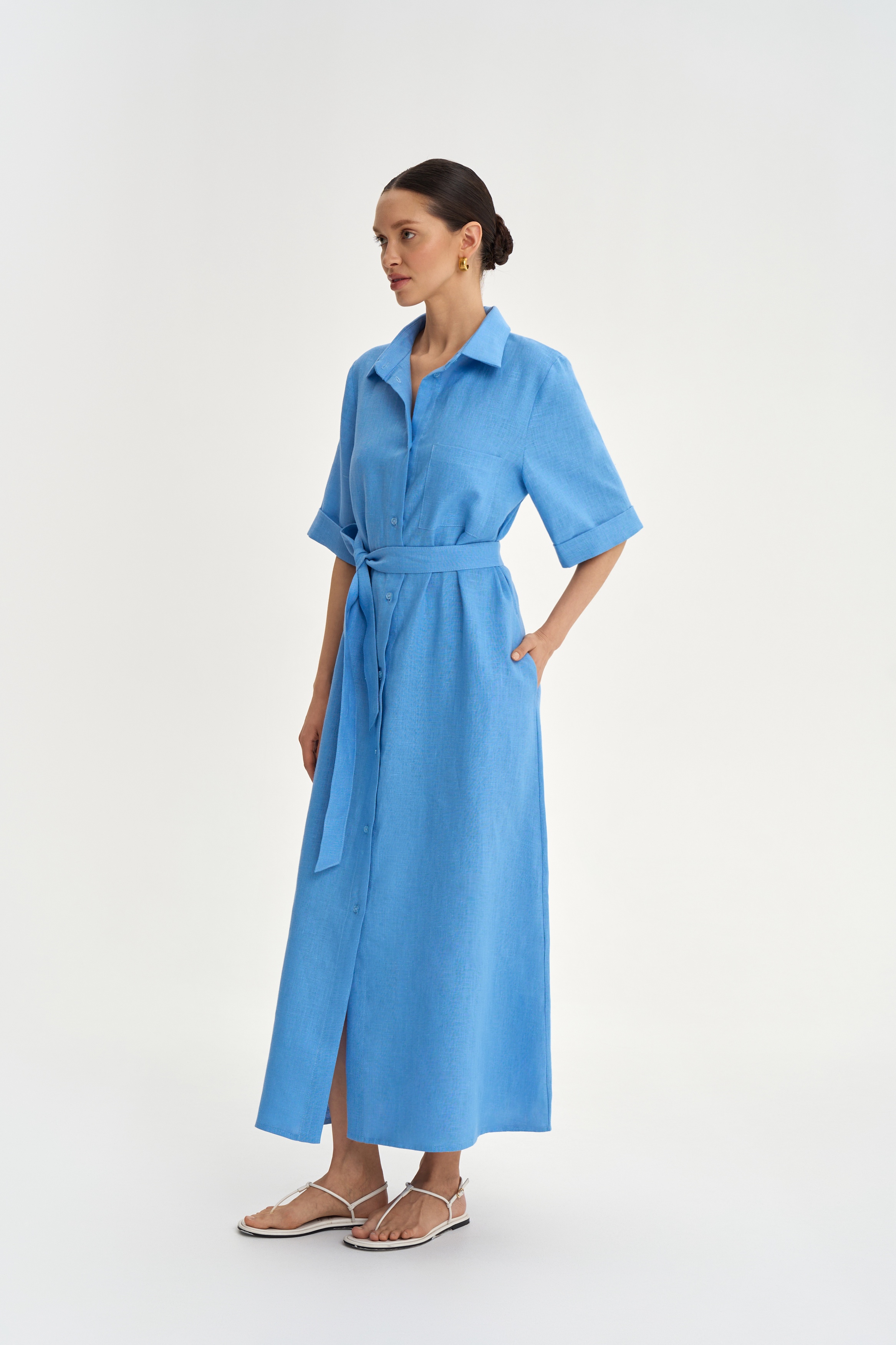 Платье-рубашка Azur