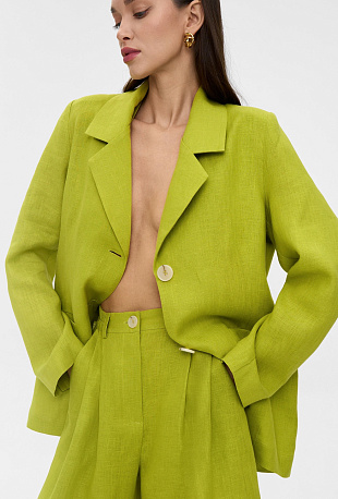 Пиджак изо льна