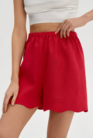 Шорты Fleur écarlate