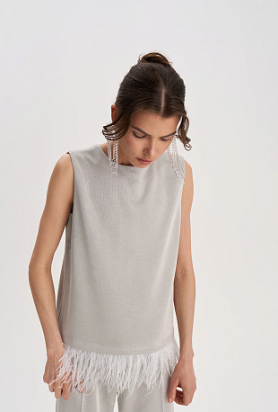 Топ "Чудо с перьями"