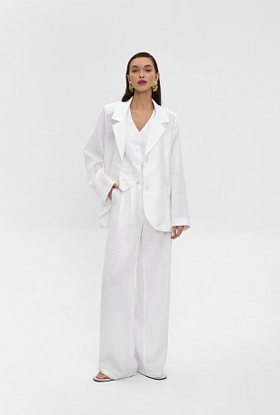 Брюки изо льна