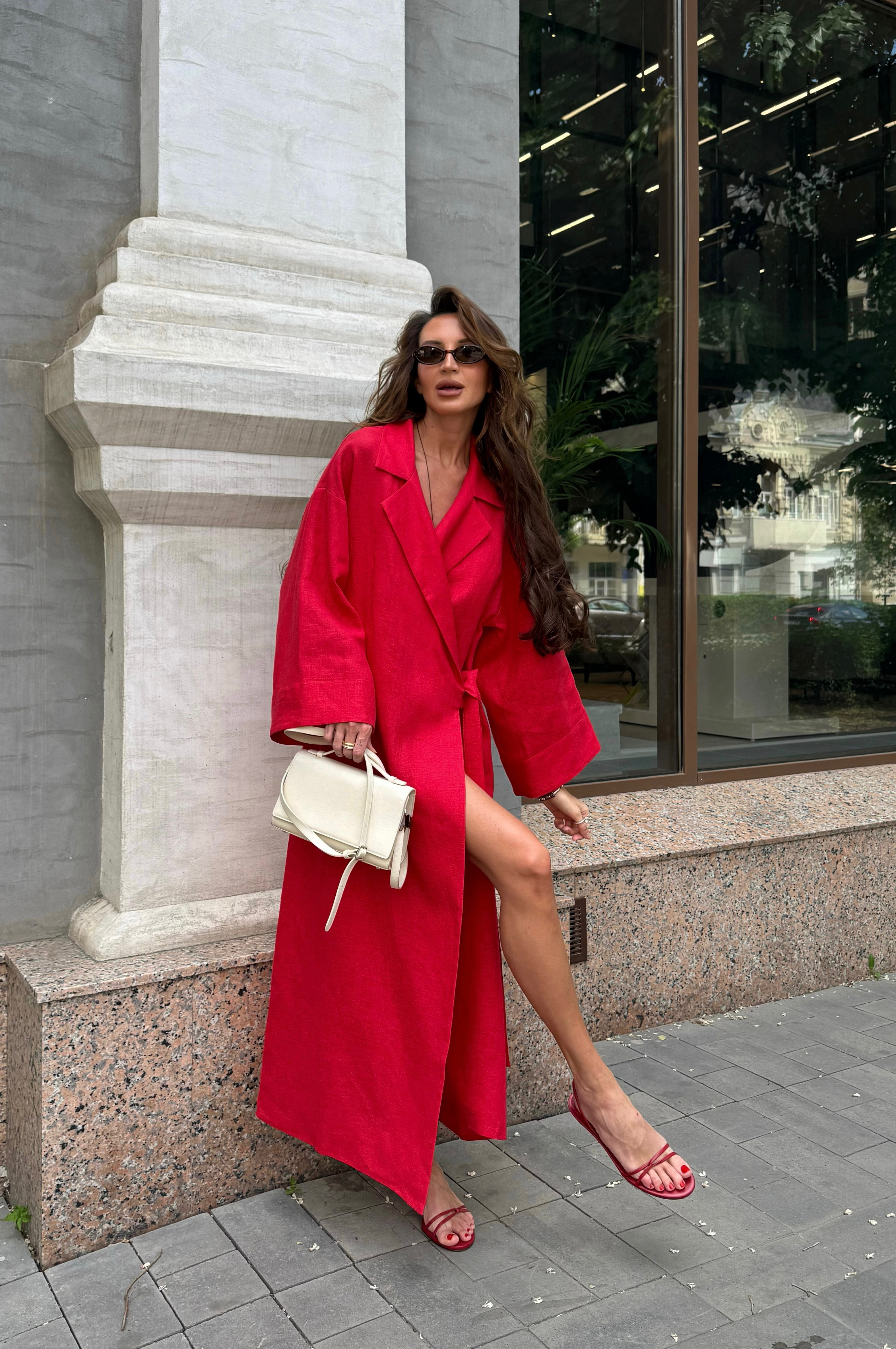 Платье-кимоно Géranium