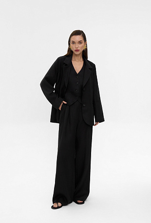 Жилетка изо льна