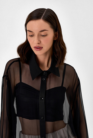 Рубашка из шёлка