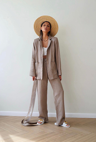 Костюм с брюками Latte