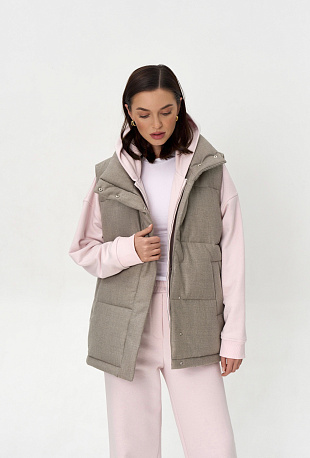 Жилет из шерсти