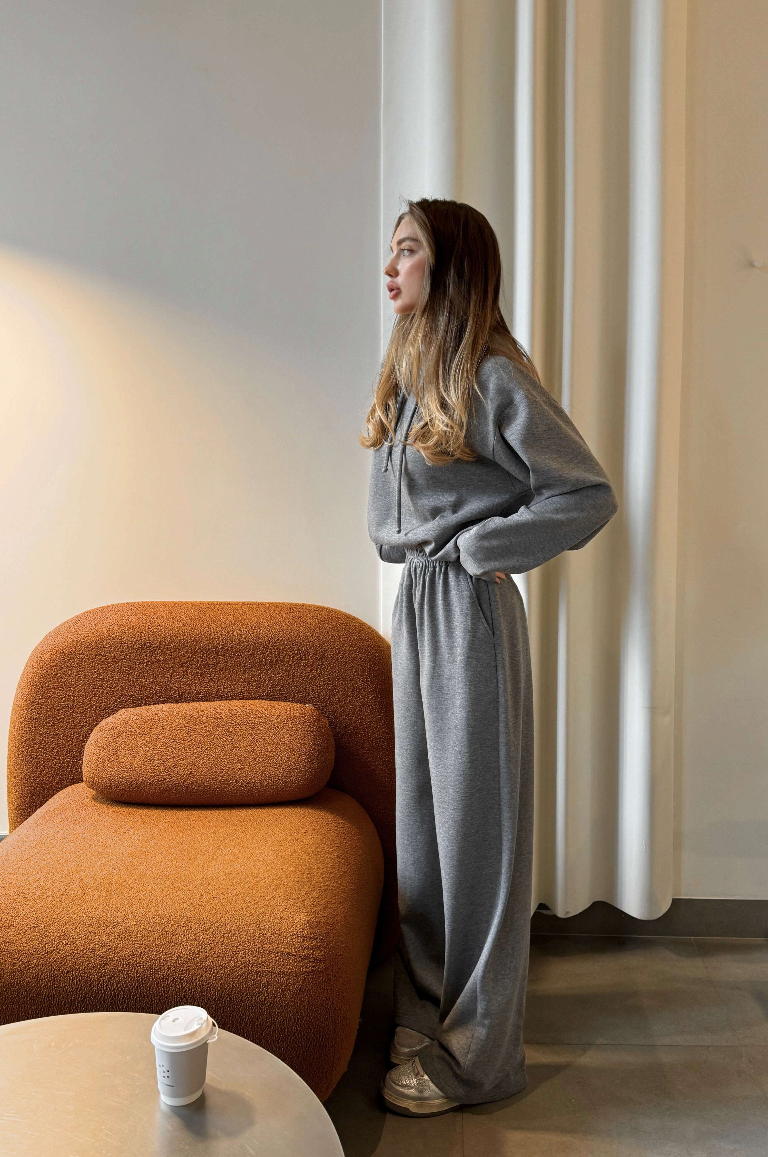 Джемпер с капюшоном STEEL